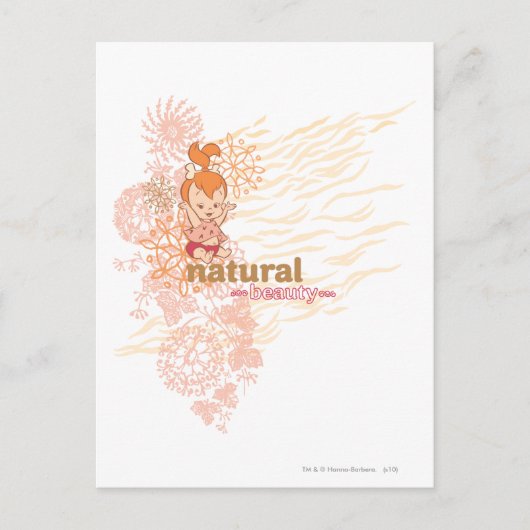 小石™ナチュラル美しい ポストカード (正面)