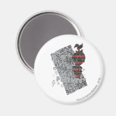 小石™パンクプレイド マグネット (正面/裏面)