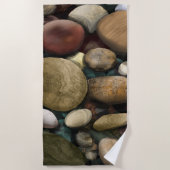 小石 ビーチタオル (正面)