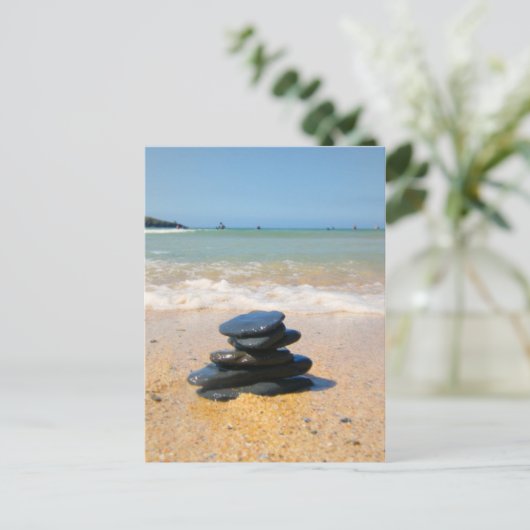 小石 ポストカード (スタンド正面)