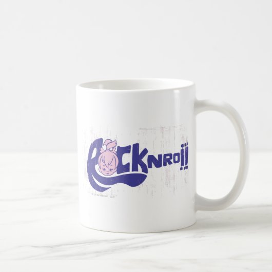 小石™ロックンロール コーヒーマグカップ (右)