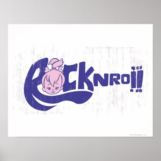 小石™ロックンロール ポスター (正面)