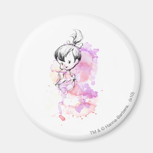 小石™水彩画 マグネット (正面)