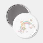 小石™虹と花雲 マグネット (正面/裏面)