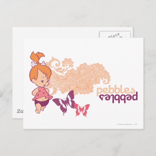 小石™蝶 ポストカード (正面/裏面)