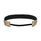 小石、軍隊、陸軍と砂漠カモフラージュ アスレチックヘッドバンド (裏面)