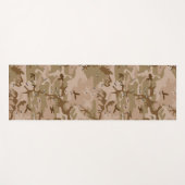 小石、軍隊、陸軍と砂漠カモフラージュ ヨガマット (正面(横))