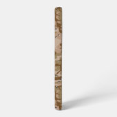 小石、軍隊、陸軍と砂漠カモフラージュ SAMSUNG GALAXYケース (左側面)