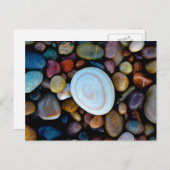 小石(Findhornビーチ) ポストカード (正面/裏面)