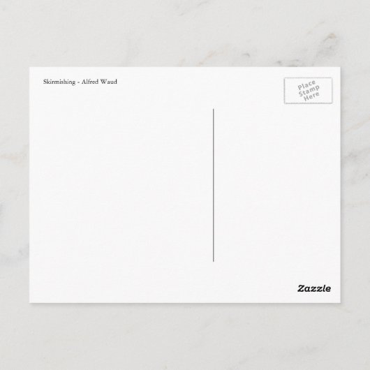 小競り合い ポストカード (裏面)