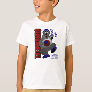 小競合くまのワイシャツ-子供 Tシャツ