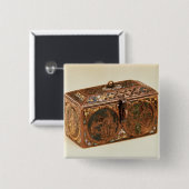 小箱、13世紀 缶バッジ (正面&裏面)