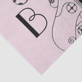 小素晴らし魚,アールデコ美しいファッション 薄葉紙 (詳細)