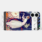 小素晴らし魚,アールデコ美しいファッション Case-Mate iPhoneケース (裏面 (横))