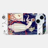 小素晴らし魚,アールデコ美しいファッション Case-Mate iPhoneケース (裏面 (横))