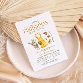 小素朴さな漁師が赤ちゃんのシャワーを途中にある 招待状