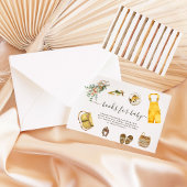 小素朴さな漁師の本ベビー エンクロージャーカード