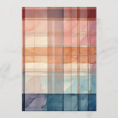 小素朴女性のカーボーイ赤ちゃんシャワー アドバイスカード (裏面)