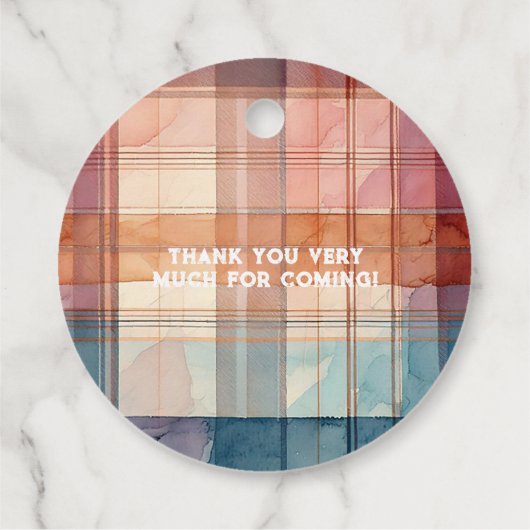 小素朴女性のカーボーイ赤ちゃんシャワー フェイバータグ (裏面)