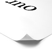 小結婚座席表6表 ポスター (角)