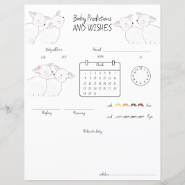 小羊の赤ちゃんシャワー