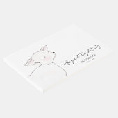 小羊の赤ちゃんシャワー ゲストブック (コーナー)