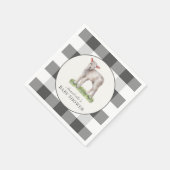 小羊の赤ちゃんシャワー スタンダードカクテルナプキン (角)