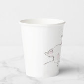 小羊の赤ちゃんシャワー 紙コップ (右)