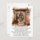 小羊は狼を入れない ポストカード (正面/裏面)