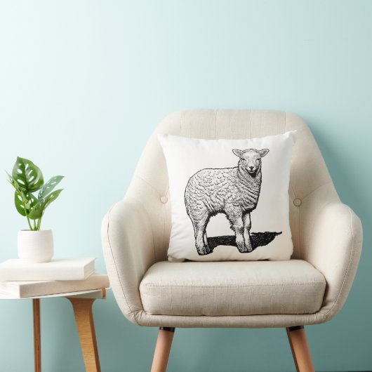 小羊 クッション (椅子)