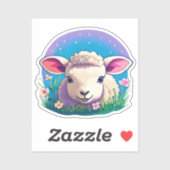 小羊 シール (シート)