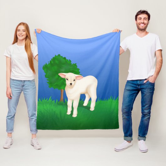 小羊 フリースブランケット (インサイチュ)