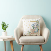 小羊 |ブルーベビーシャワーまたは子供部屋デコール クッション (椅子)