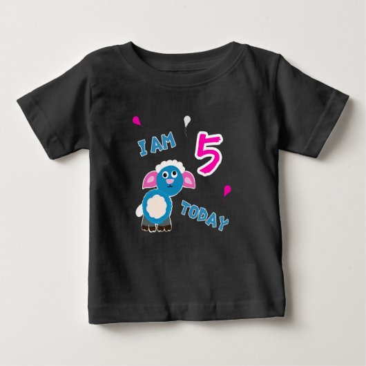 小羊 ベビーTシャツ (正面)