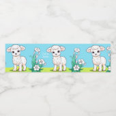 小羊 ペットボトルラベル (シングルラベル)