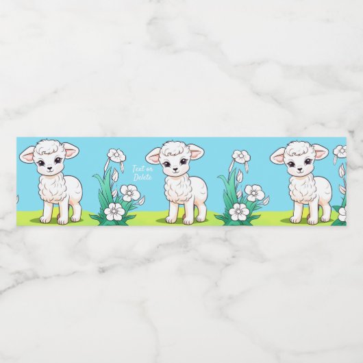 小羊 ペットボトルラベル (シングルラベル)