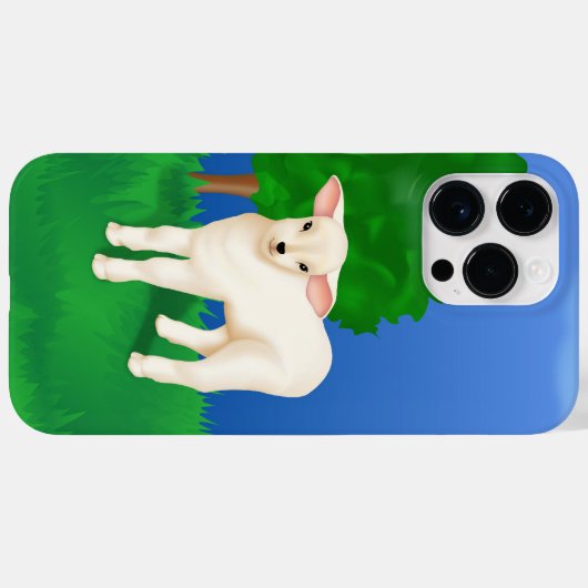 小羊 Case-Mate iPhoneケース (裏面 (横))