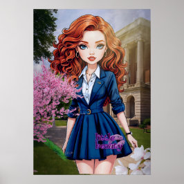 小美しいポスター ポスター