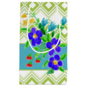 小花抱き枕 スモールペーパーバッグ (正面)