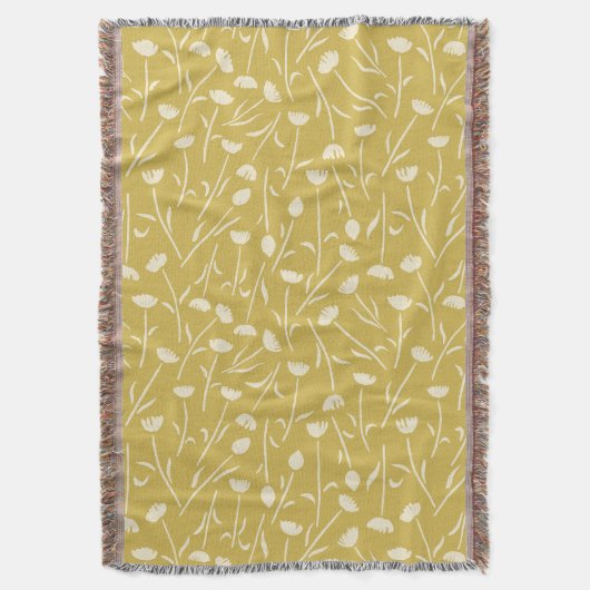 小花 スローブランケット (正面縦)