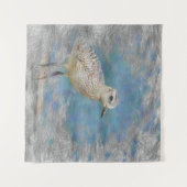 小芸術的鳥 タペストリー (正面(横))