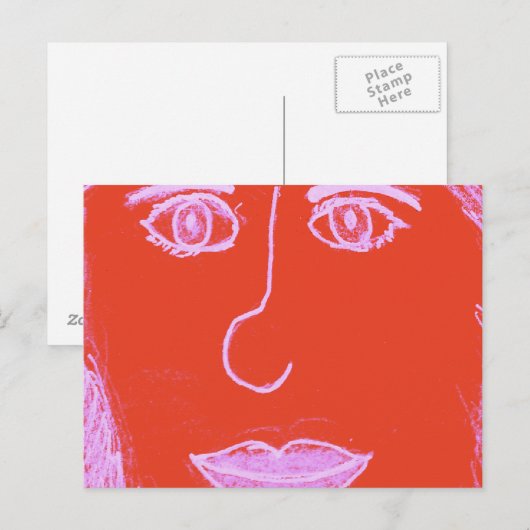 小葉書 ポストカード (正面/裏面)