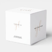 小規模事業用 オーダーメイド ロゴ ブランド パッケージング フェイバーボックス (裏面サイド)