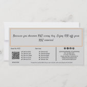 小規模事業用QRコード付きギフト券カード (裏面)