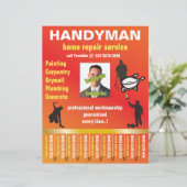 小規模事業者チラシ住宅修理サービス (スタンド正面)