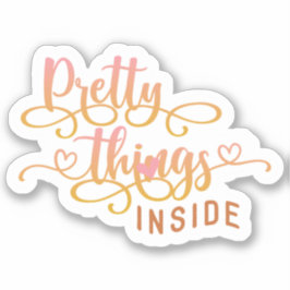 小規模企業かわいいピンクありがとう シール