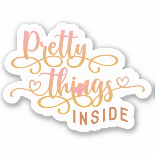 小規模企業かわいいピンクありがとう シール (正面)