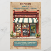 小規模企業のイベント チラシ (正面)