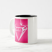 小規模企業のプロモーションアイテムHASLogo ツートーンマグカップ (正面左)