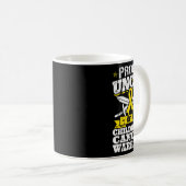 小誇りを持った児がん戦士の叔父 コーヒーマグカップ (正面右)